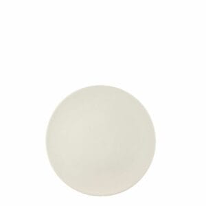 Flat tallrik 28 cm, Zen benvit