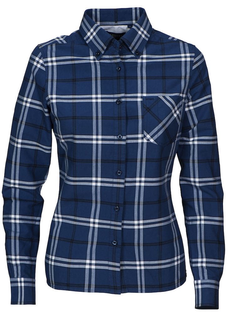 Brigham ladies checked shirt