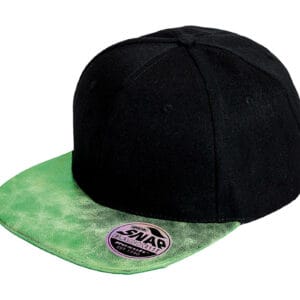 Bronx Glitter Flat Peak Snapback Cap