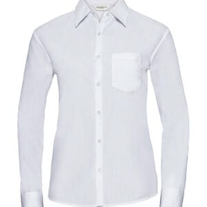 Ladies` LS Poplin Shirt