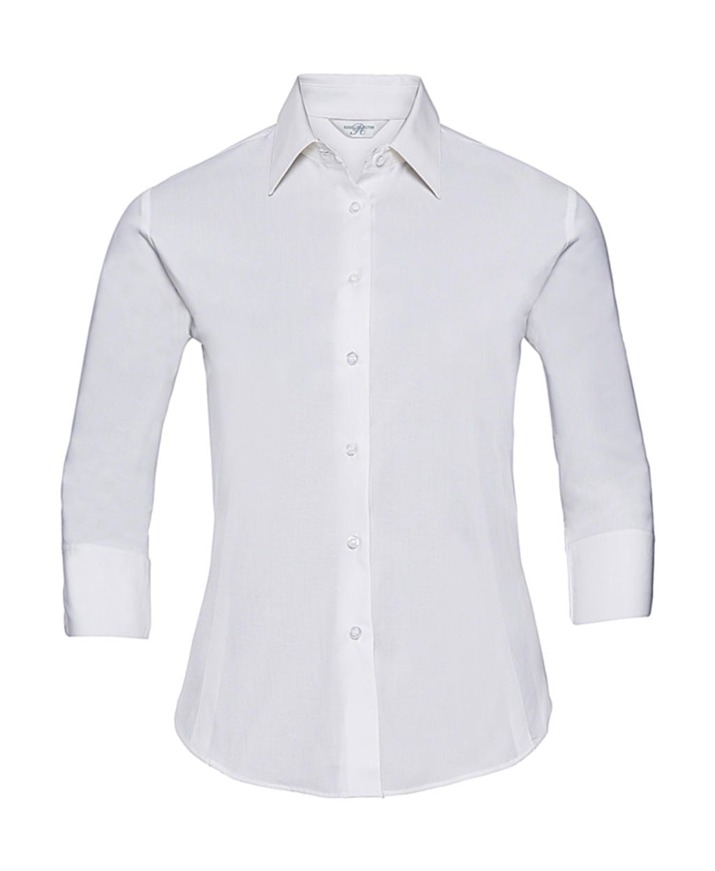 Ladies` 3/4 Sleeve Easy Care Fitted Shirt