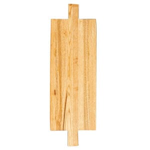 Serveringsbräda kastanj  61×21 med handtag