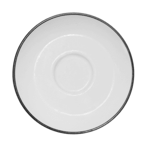 Kaffefat med svart rand 14,5cm