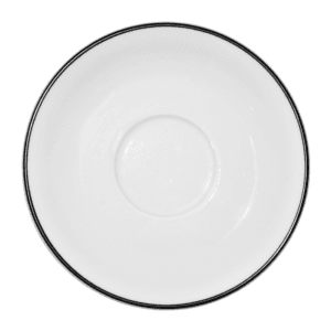 Kaffefat med svart rand 17cm