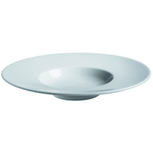 Tallrik djup rund vit 27cm