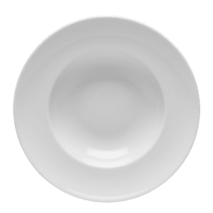 Tallrik djup rund vit 24cm