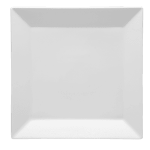 Tallrik kvadratisk vit 13x13cm