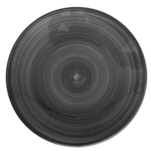 Tallrik flat Ø 22 cm Ceres Svart