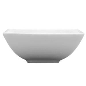 Skål kvadratisk vit 13,5x13,5cm