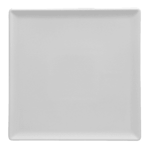 Tallrik kvadratisk vit 25,5x25,5cm