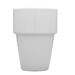 Mugg utan öra vit 20cl
