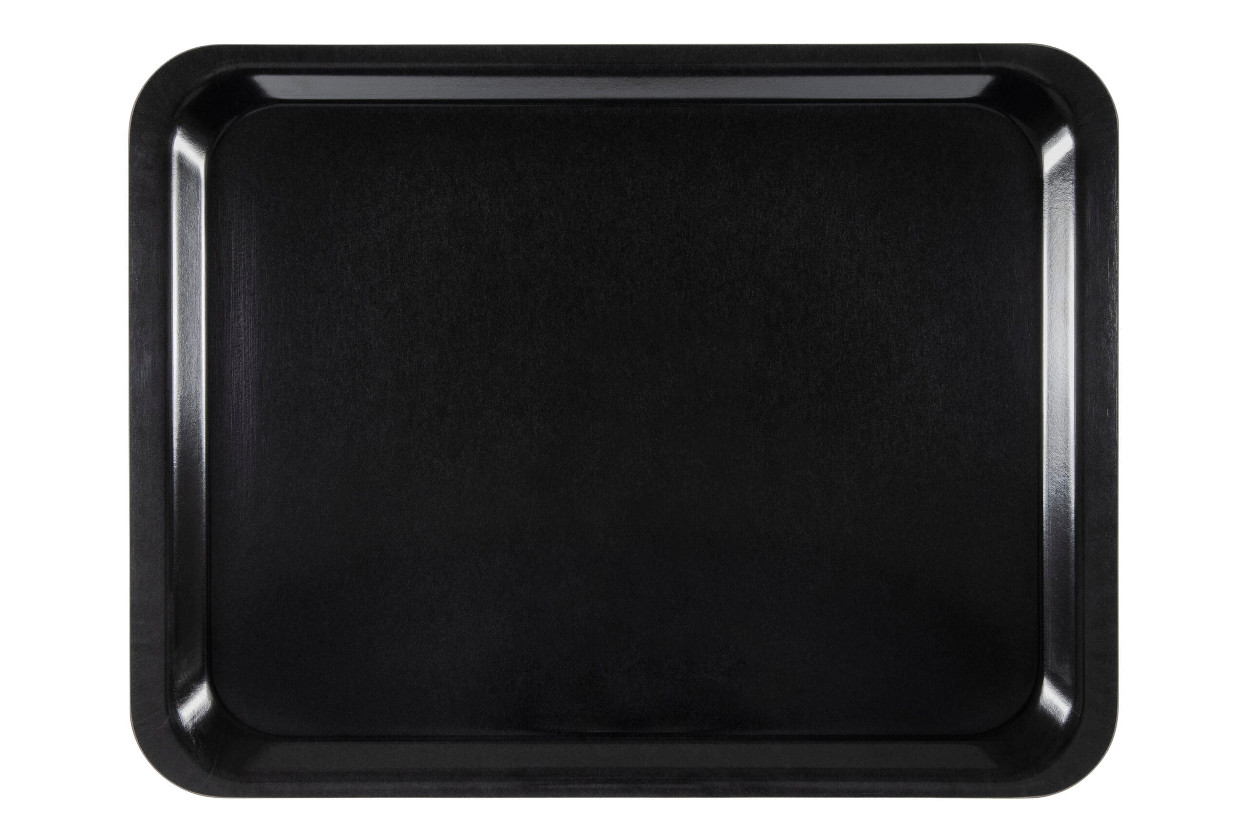 Bricka 36x28 cm Svart 10-pack