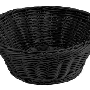 Brödkorg Ø 23 cm Svart