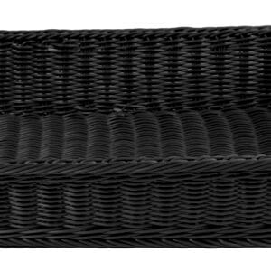 Brödkorg 53x32,5 cm Svart