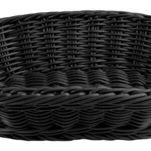 Brödkorg 29x18,5 cm Svart