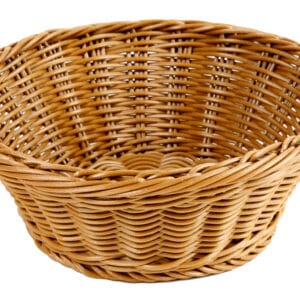 Brödkorg Ø 23 cm Brun