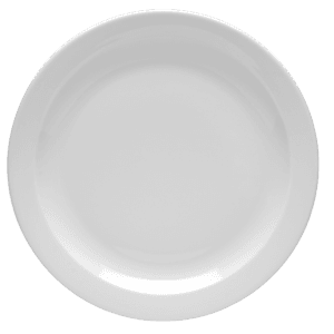 Tallrik rund vit 26cm