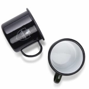 Emaljerad Metallmugg 45 cl