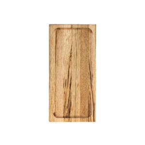 Serveringsfat kastanj 25×12