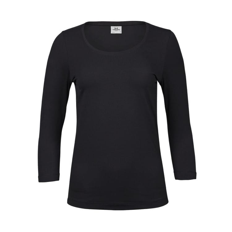 Ladies 3/4 Sleeve Stretch Tee