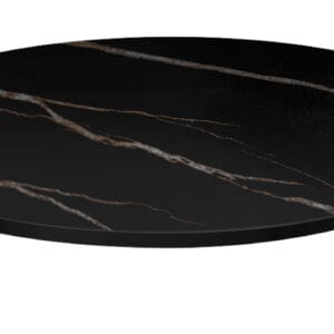 Bordsskiva Ø 60cm, svart